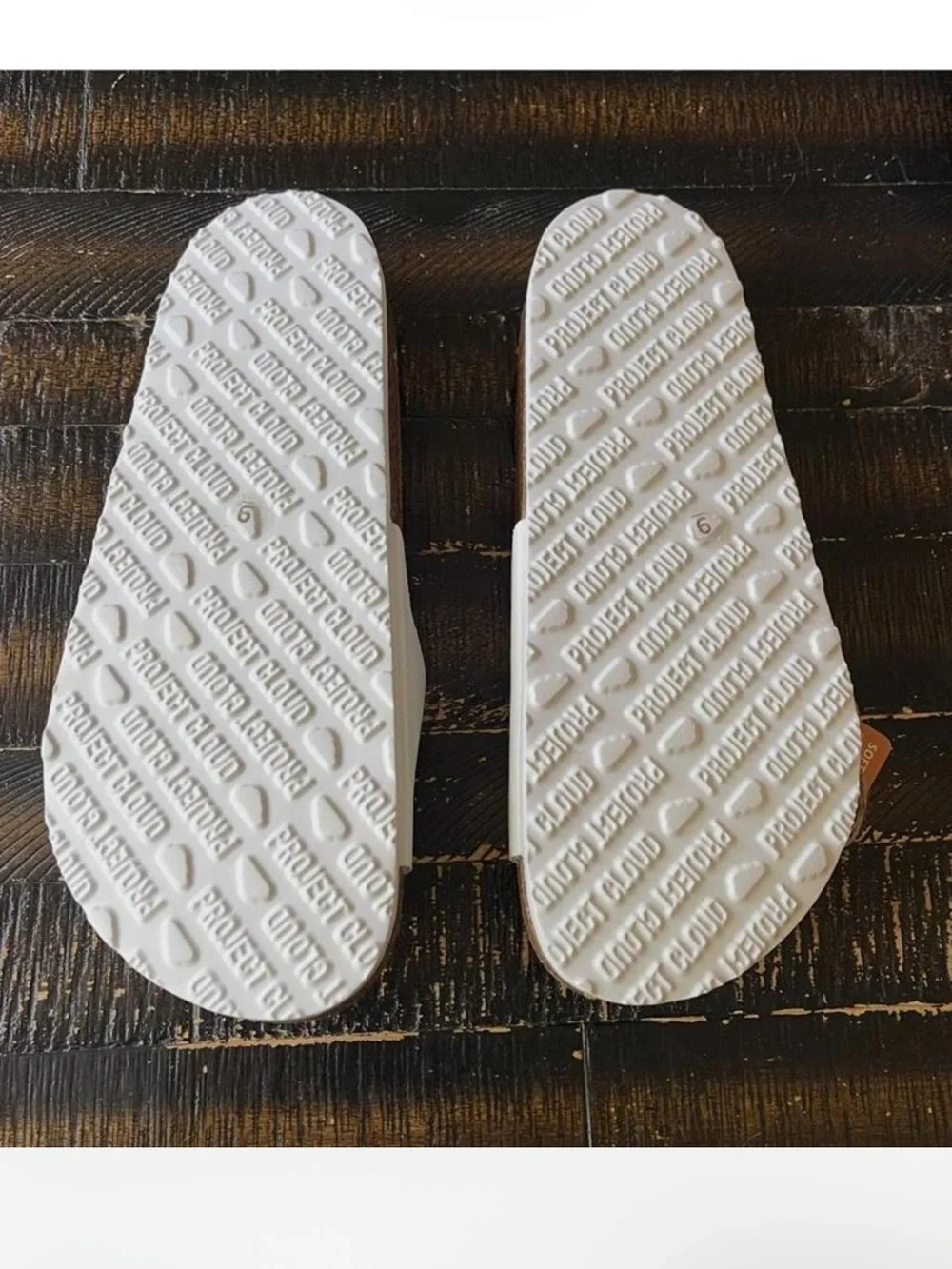 White Project Cloud Women's Sandals NWT